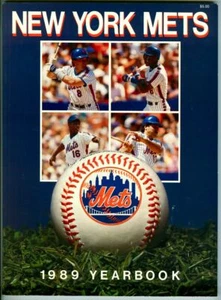 Vintage 1989 New York METS Official YEARBOOK! 20th Anniversary '69 World Champs! - Picture 1 of 6