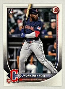 2025 Topps Bowman Jhonkensy Noel RC #81 Cleveland Guardians - Imagen 1 de 2