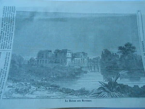 Gravure 1834 - La Maison aux Revenans - Picture 1 of 1