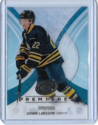 RARE 2013-14 UPPER DECK ICE JOHAN LARSSON ROOKIE CARD RC #53 ~ 999/999 UNIQUE - Image 1 of 2