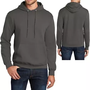 Mens Big and Tall Hoodie Pullover Hooded Sweatshirt LT, XLT, 2XLT, 3XLT, 4XLT - Picture 1 of 13