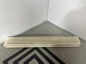 GE Microwave Vent Grille Assembly (Bisque) OEM Part# WB07X10423 - Picture 1 of 8