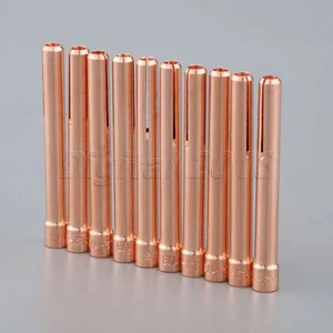 10Pcs 10N25 Collet Electrodes 3.2mm 1/8" For WP-17 WP-18 WP-26 TIG Welding Torch - Picture 1 of 10