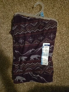 Mujeres XXL (20W a 22W) Invierno Oso Copo de Nieve Calzas Ajustadas Nuevas - Imagen 1 de 2