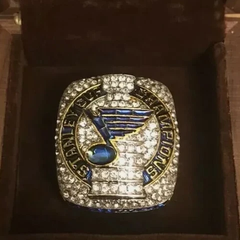 2019 JOSTENS ST. LOUIS BLUES STANLEY CUP CHAMPIONSHIP O’REILLY SIZE 10 MEN RING Cover