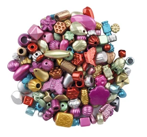 Perlas Para Niños Metalizadas 0,5 X 0,3 Cm 179 Piezas - Imagen 1 de 1