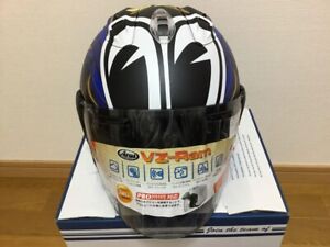 Arai SZ-R VAS RAM-X VZ-RAM NAKASUGA 21 Open Face Helmet Black Size M 57-58cm
