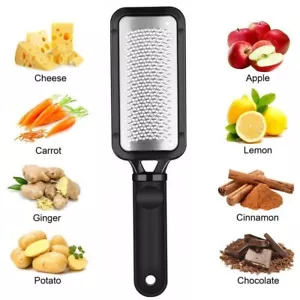 Handheld Cheese Grater Stainless Steel Ginger Fine Shredder Kitchen Scraper Tool - Picture 1 of 9