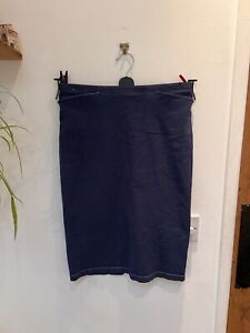 prada Mid Length Skirt Size 42 Italian Uk 10