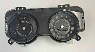 Pontiac GTO LeMans 1969-72 120 MPH velocímetro fabricante de equipos originales grupo de calibre Foto 1 de 4