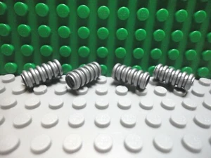 Lego 4 Plana Plata 2L Technic 7mm Manguera Acanalada NUEVO - Imagen 1 de 1
