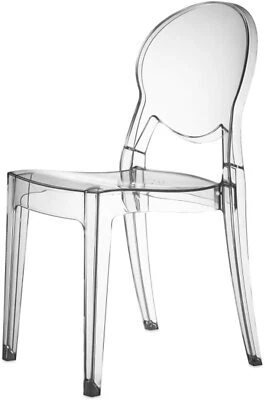 4 Sedie Igloo Chair  in Policarbonato Trasparente Scab Design Cucina Soggiorno - Immagine 1 di 4
