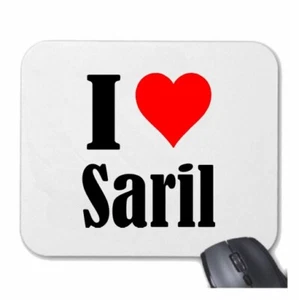 MOUSEPAD Mauspad I Love Saril Ich Liebe Saril - Photo 1/1