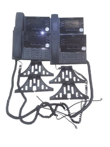 4X: MITEL 6930L P/N: 50008366 IP PHONE VoIP OFFICE DESK TELEHONE w/ STAND & CORD - Picture 1 of 7