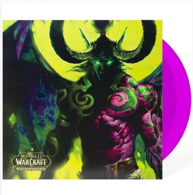 World of Warcraft Burning Crusade Soundtrack - 2x Colored Legion Purple Vinyl LE - Image 1 of 2