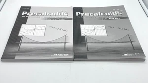 ABeka 12th grade Precalculus Student Quizzes/Tests & Teacher Quiz/test Key - Picture 1 of 5