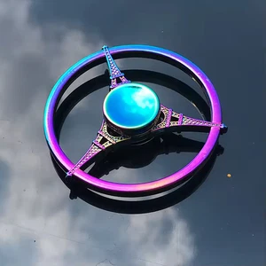 Rainbow Fidget Dita Colorati Spinner Giocattolo per Sollievo Stress Ansia per Adulti - Foto 1 di 1