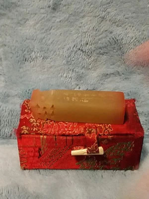 De colección, chuleta china, sello chino, interiores asiáticos, sello de piedra de jabón, oriental... Foto 1 de 4