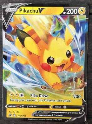 Pikachu V SWSH285 SWSH: Sword & Shield Promo Cards Holo - Image 1 of 2
