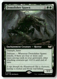 Demolisher Spawn (arte extendido) R 59 sin lámina casi nuevo MTG Commander: Duskmourn - Imagen 1 de 1