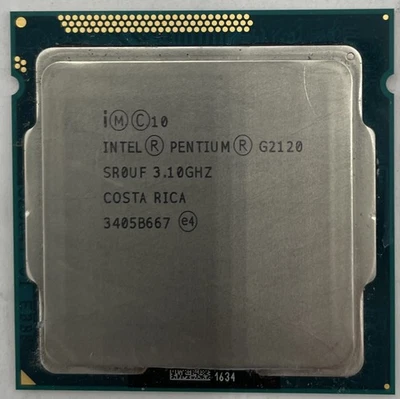 Intel Pentium G2120 Desktop CPU Processor- SR0UF - Image 1 of 2
