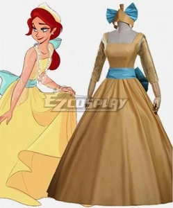 Disfraz de princesa amarillo de Anastasia Anastasia # - Imagen 1 de 9