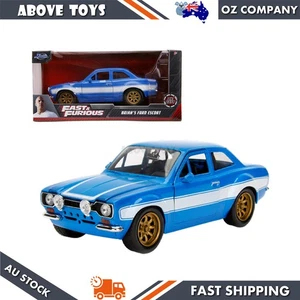 Jada 1:24 Scale Fast & Furious Ford Escort RS2000 MK1 Diecast Car Model Replica - Picture 1 of 5