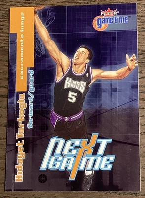 Fleer Game Time 2000-01/2500 Hedo Turkoglu Hidayet Turkoglu #114 Rookie RC Foto 1 de 2