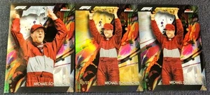 2024 Topps Finest Formula 1 F1 /50 Gold Michael Schumacher Refractor Chrome #91 - Bild 1 von 2