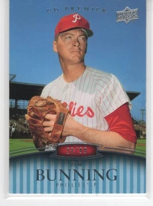 Tarjeta base UD Premier Jim Bunning 2008 SP/99 #183 - Imagen 1 de 1