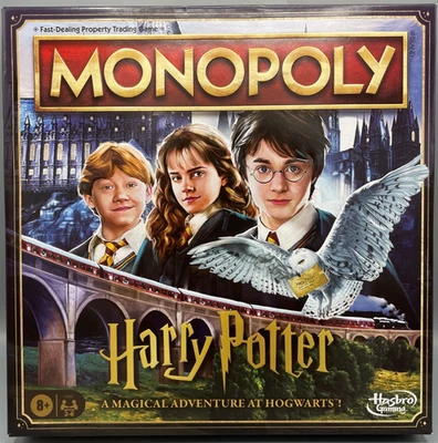Monopoly HARRY POTTER Edition Board Game | a Magical Adventure at Hogwarts - Image 1 of 4