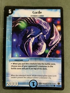 2004 Duel Masters TCG DM-02 Corile Cyber Lord 14/55 comune - Foto 1 di 2