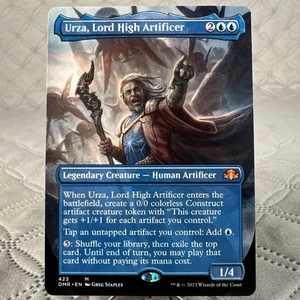 Urza, Lord High Artificer - Borderless Near Mint, English Dominaria Remastered - Picture 1 of 2
