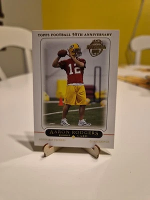 Tarjeta de novato Aaron Rodgers Topps #431 2005 radiocontrol Foto 1 de 2