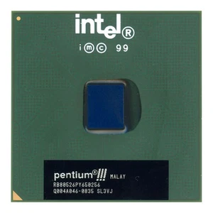 Processeur CPU INTEL PENTIUM III 650MHz SL3VJ SOCKET PGA370 - Photo 1/1