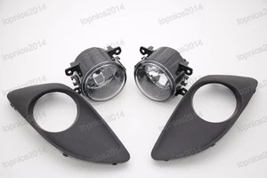 Left Right Front Bumper Fog Light Spot Lamp Cover Set For Suzuki Alto 2009-2017 - Picture 1 of 1