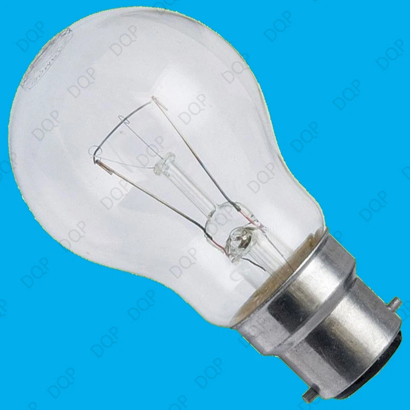 2x 60W Dimmable Clear GLS Standard Incandescent Light Bulbs BC B22 Bayonet Lamp - Image 1 of 1