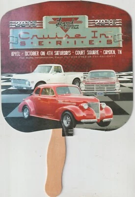 Legend Cruisers Car Club Show Camden Tennessee TN. Hand Fan 2015-16 - Image 1 of 2