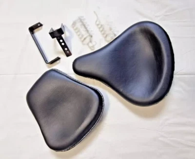 Sièges Duels Séparés Noirs Pour Royal Enfield Electra Bullet Std Harley - Photo 1/4