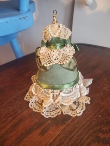 Vintage Wayne Kleski Miniature Victorian Dress Form Pincushion 6"-sewing - Picture 1 of 7