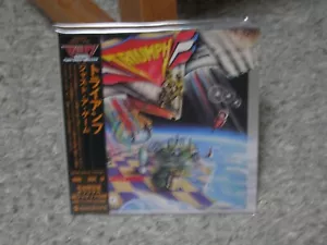 TRIUMPH JUST A GAME REMASTER RARE OOP JAPAN MINI-LP CD - Imagen 1 de 1