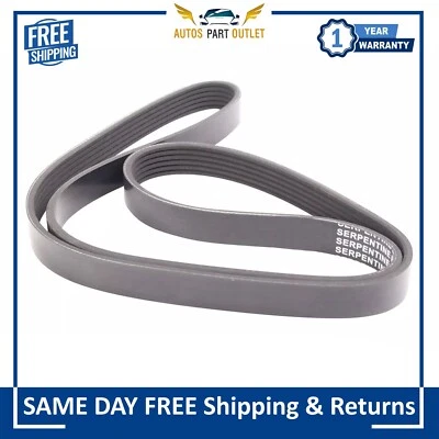 New Serpentine Belt Fits For 2009-2023 Kia Optima Toyota Rav4 Hyundai Accent - Image 1 of 3