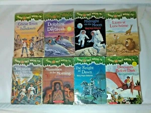 Lot 8 Magic Tree House Series #21-28 Chapter Books 1,2,3,8,9,10,11,13 - Picture 1 of 5