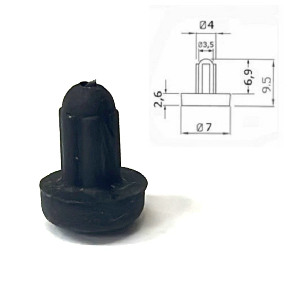 GOMMINO ANTIGRAFFIO PER GRIGLIA REX ELECTROLUX ZANUSSI ZOPPAS