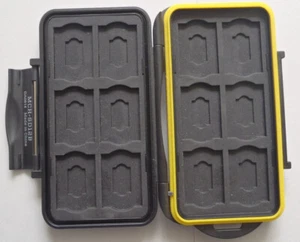MCH-SD12B Ruggard Weatherproof Memory Card Case - Picture 1 of 2