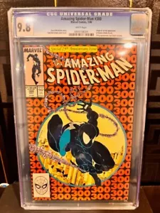 1988 AMAZING SPIDER-MAN #300 CGC 9.8 White pages, FREE SHIPPING SALE GET IT NOW! - Picture 1 of 4