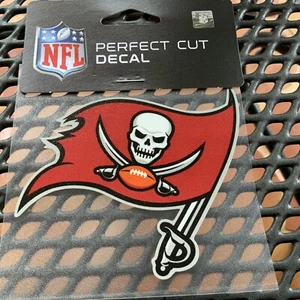 NEW 4X4 TAMPA BAY BUCCANEERS PERFECT CUT DECAL WINCRAFT Flag - Picture 1 of 3