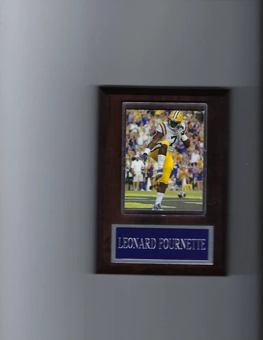 LEONARD FOURNETTE PLAQUE LSU FIGHTING TIGERS LOUISIANA STATE FOOTBALL NFL Cover