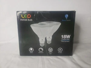 Bluex Bulbs 2 Pack BlueX LED Par38 Flood Green Light Bulb - 18W 120Watt Equiv... - Picture 1 of 4