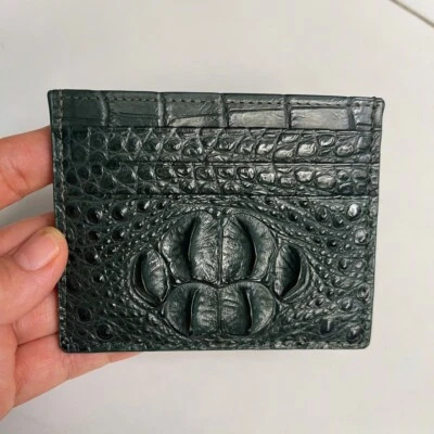 GENUINE  LEATHER SKIN CREDIT CARD HOLDER/ WALLET CARD HOLDER FOR MEN - Image 1 of 4